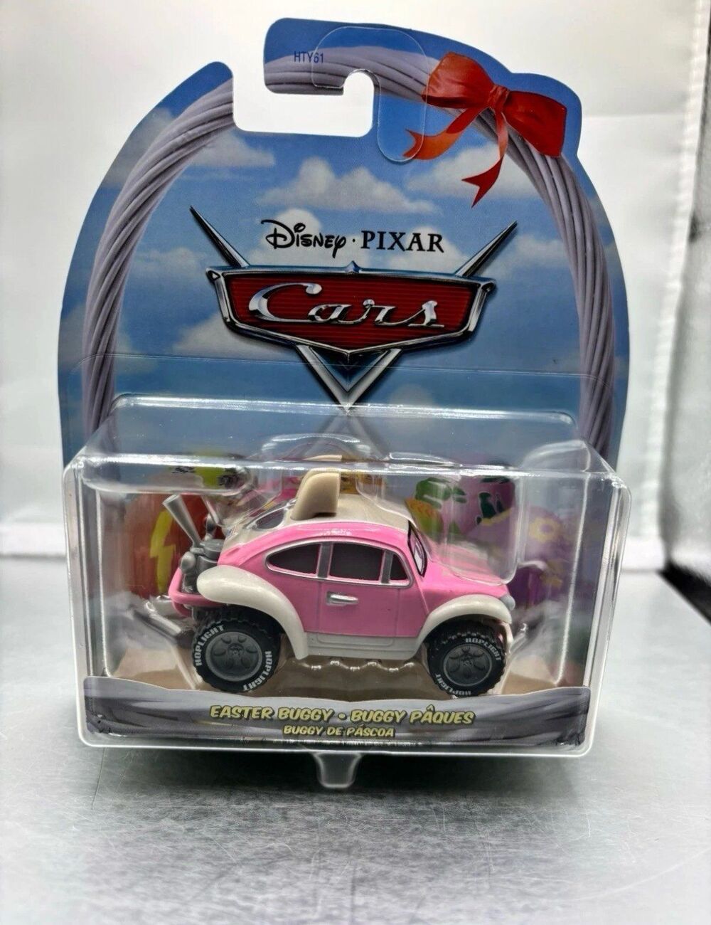 Easter Buggy Cars Disney Pixar Diecast Metal Carded 2021 1:55